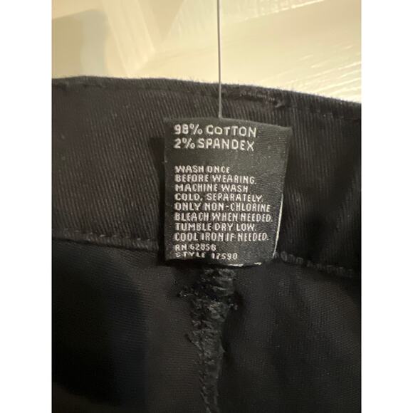 Jeggings Black Denim Distressed Jeggings Size S (4-6) NWT Hue - Picture 5 of 11